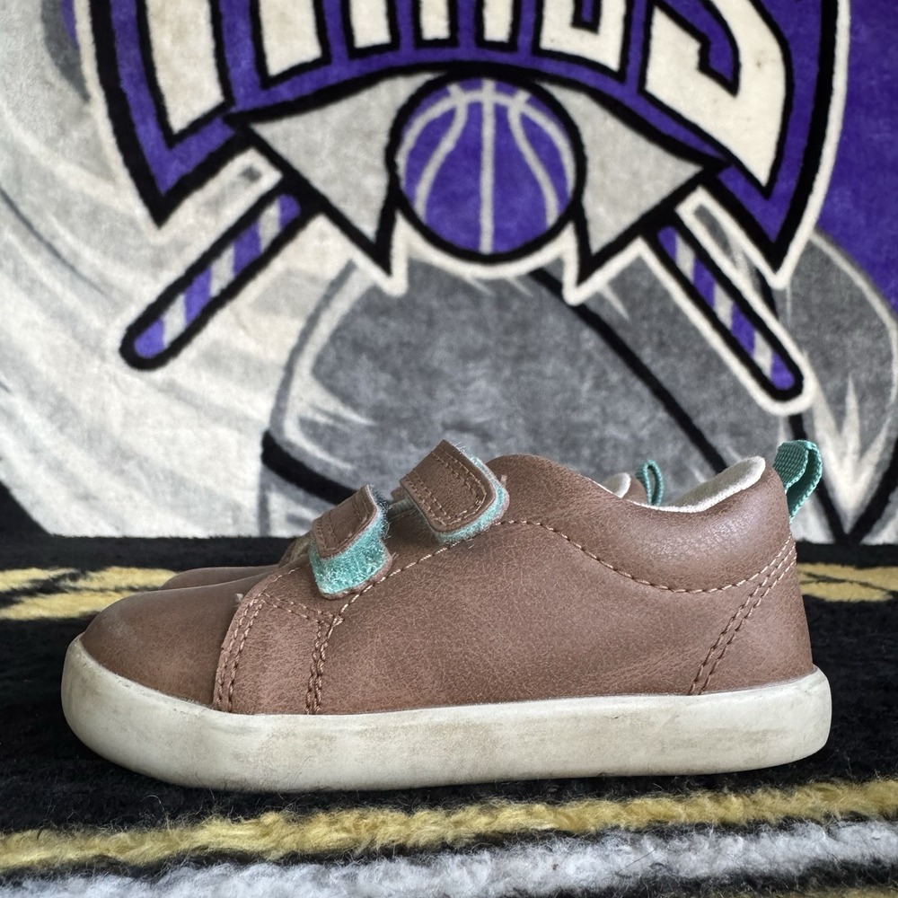 Size 7c - Ten Little Original Everyday Sneakers Toddler Brown
